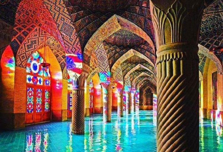 رنگ در معماری ایرانی سنتی